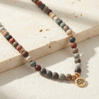Stress Relieving Jasper Mala Necklace