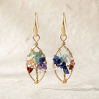 Chakra Tree of Life Earrings