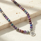 Fantasy Jasper Amethyst Mala