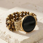 Grounding Tiger's Eye Samsung Watch Band