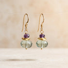 Elegant Retro Beaded Double Band Stud Earrings