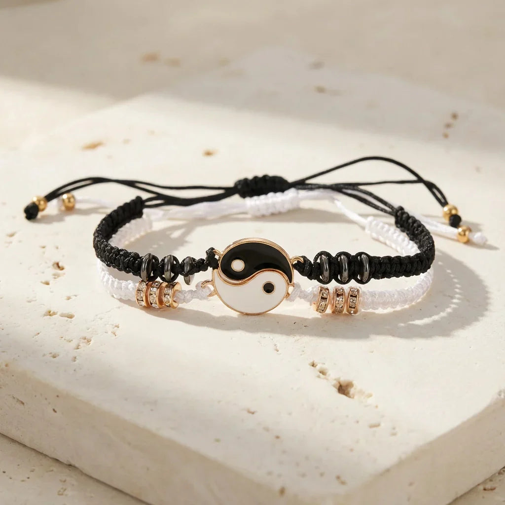 Balancing Yin Yang Bracelet Set