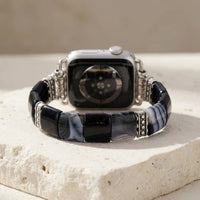 Onyx & Agate Apple Watch Band