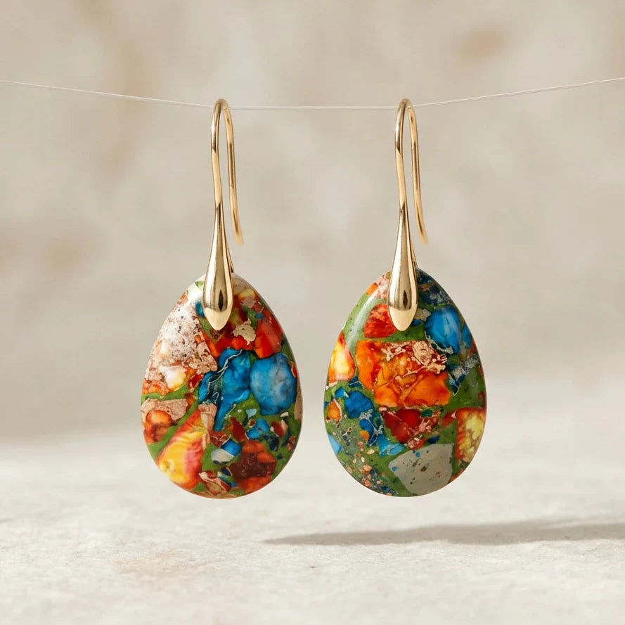 Imperial Jasper Earrings