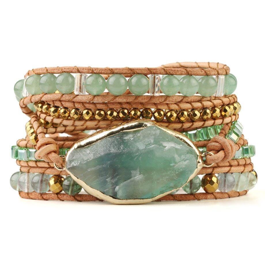 Fluorite Optimism Bracelet