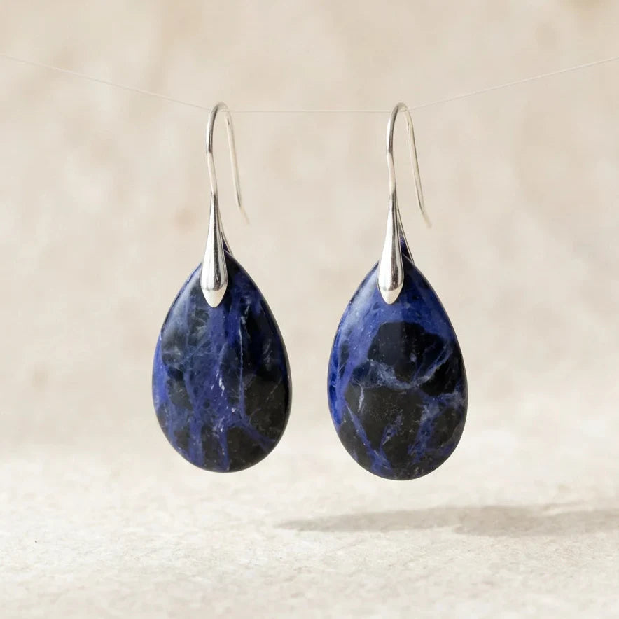 Sodalite Drop Earrings