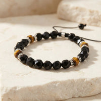 Tiger's Eye Onyx Power Bracelet