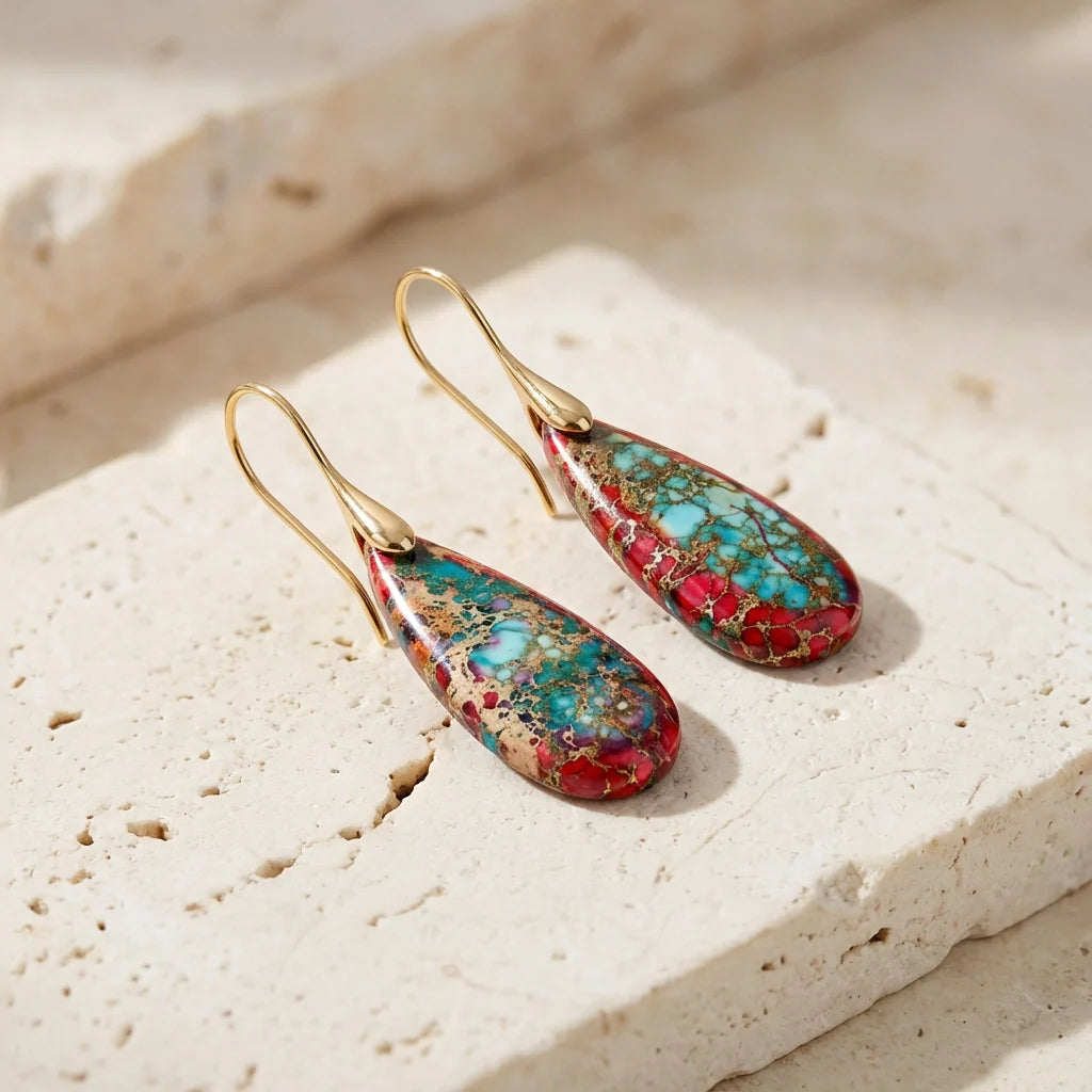 Purposeful Jasper Earrings