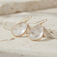 Purifying Clear Quartz Earrings