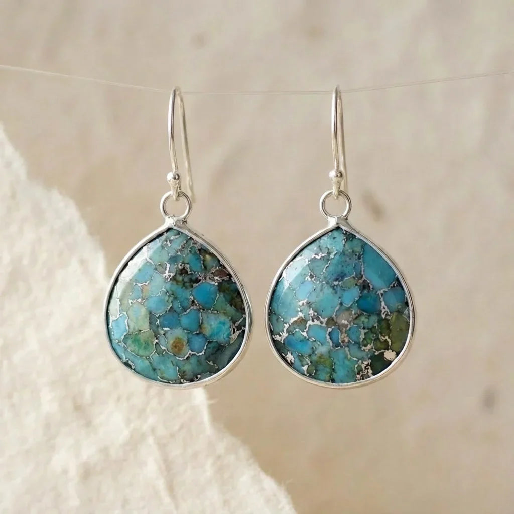 Healing Turquoise Earrings