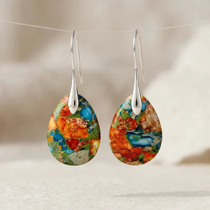 Imperial Jasper Earrings