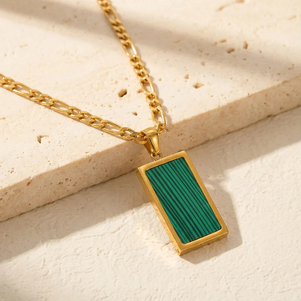 Ethereal Square Pendant Necklace