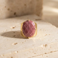 Rhodonite Positivity Ring