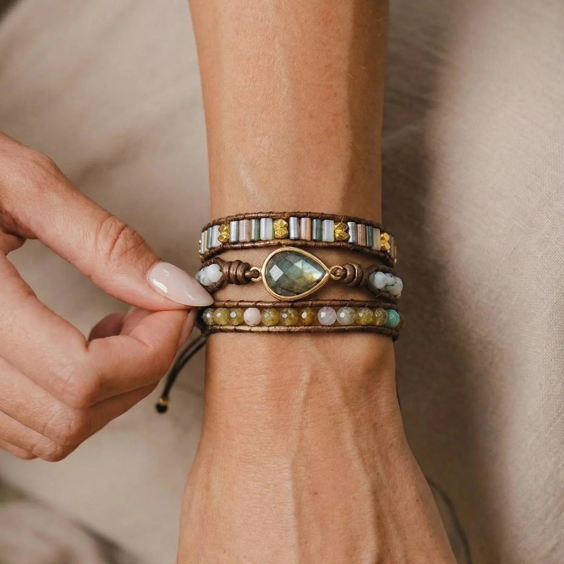 Spiritual Labradorite Bracelet