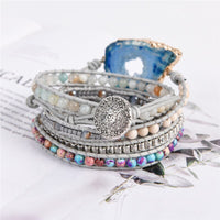 Dreamy Blue Agate Bracelet