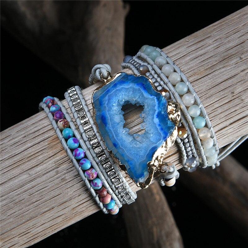 Dreamy Blue Agate Bracelet