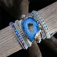 Dreamy Blue Agate Bracelet