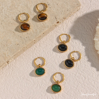 Celestial Harmony - Gold plated earrings
