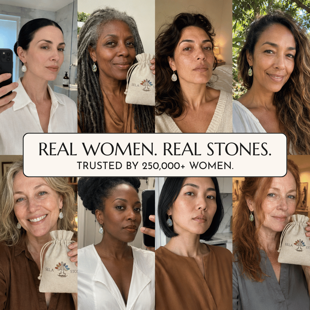 Handmade Gold Pink Imperial Jasper Drop Earrings