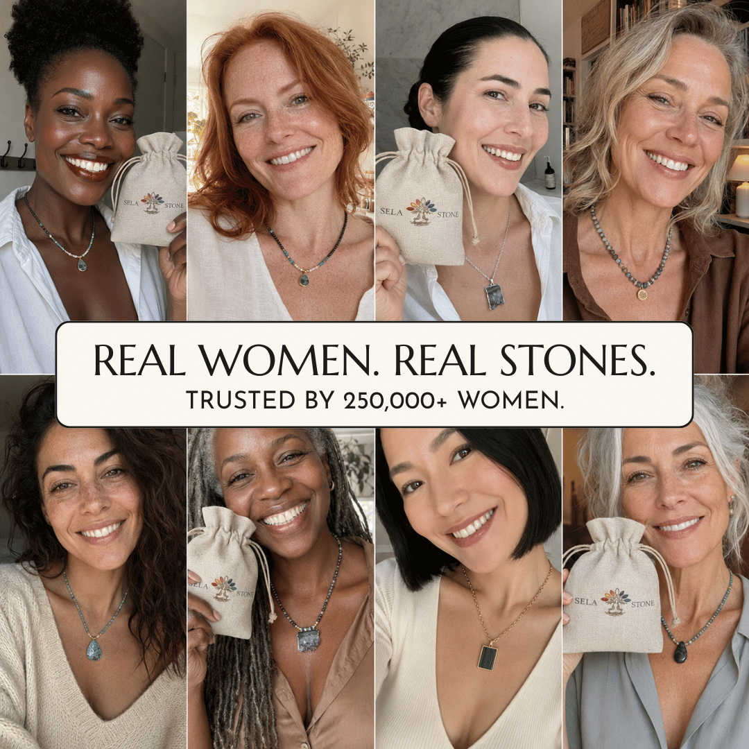 Stress Relieving Jasper Mala Necklace
