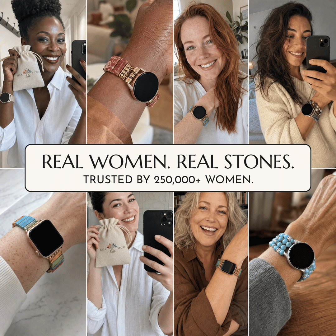 Bliss Strawberry Quartz Samsung Watch Band