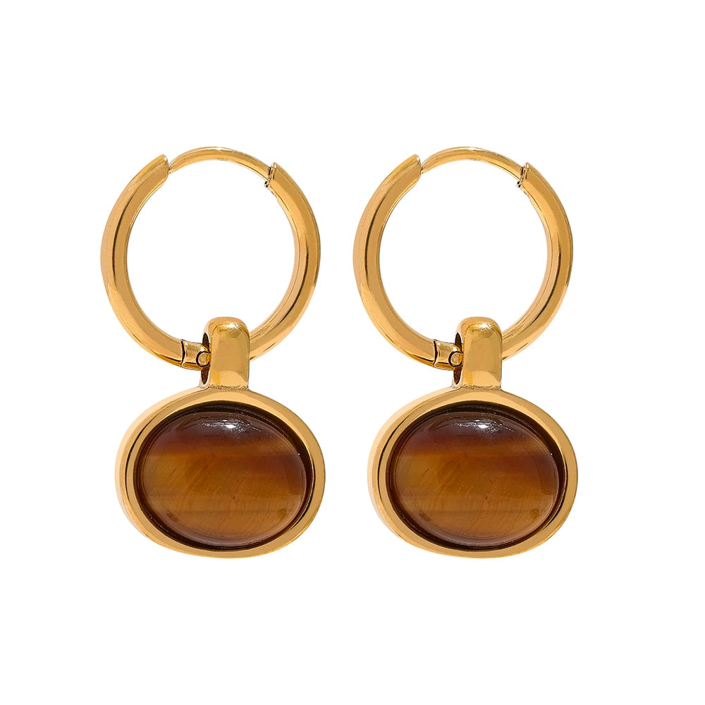 Celestial Harmony - Gold plated earrings