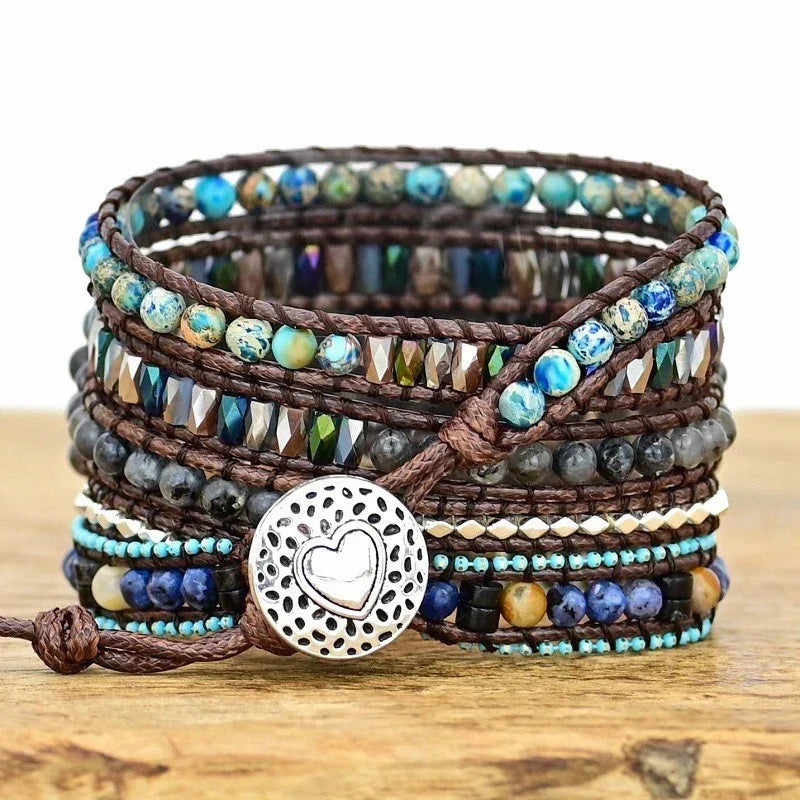 Night Labradorite Samsung Watch Straps