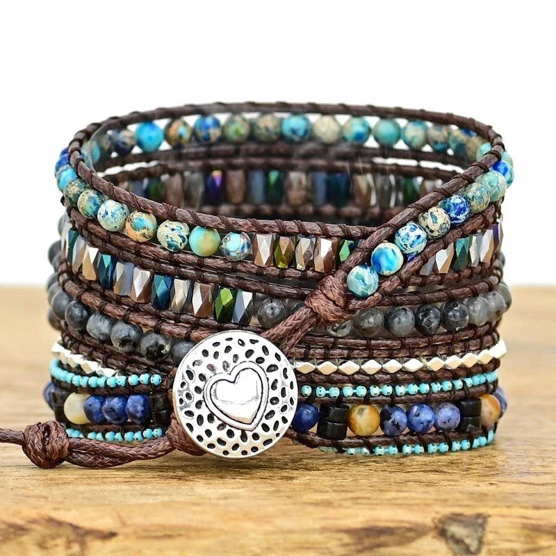Night Labradorite Samsung Watch Straps