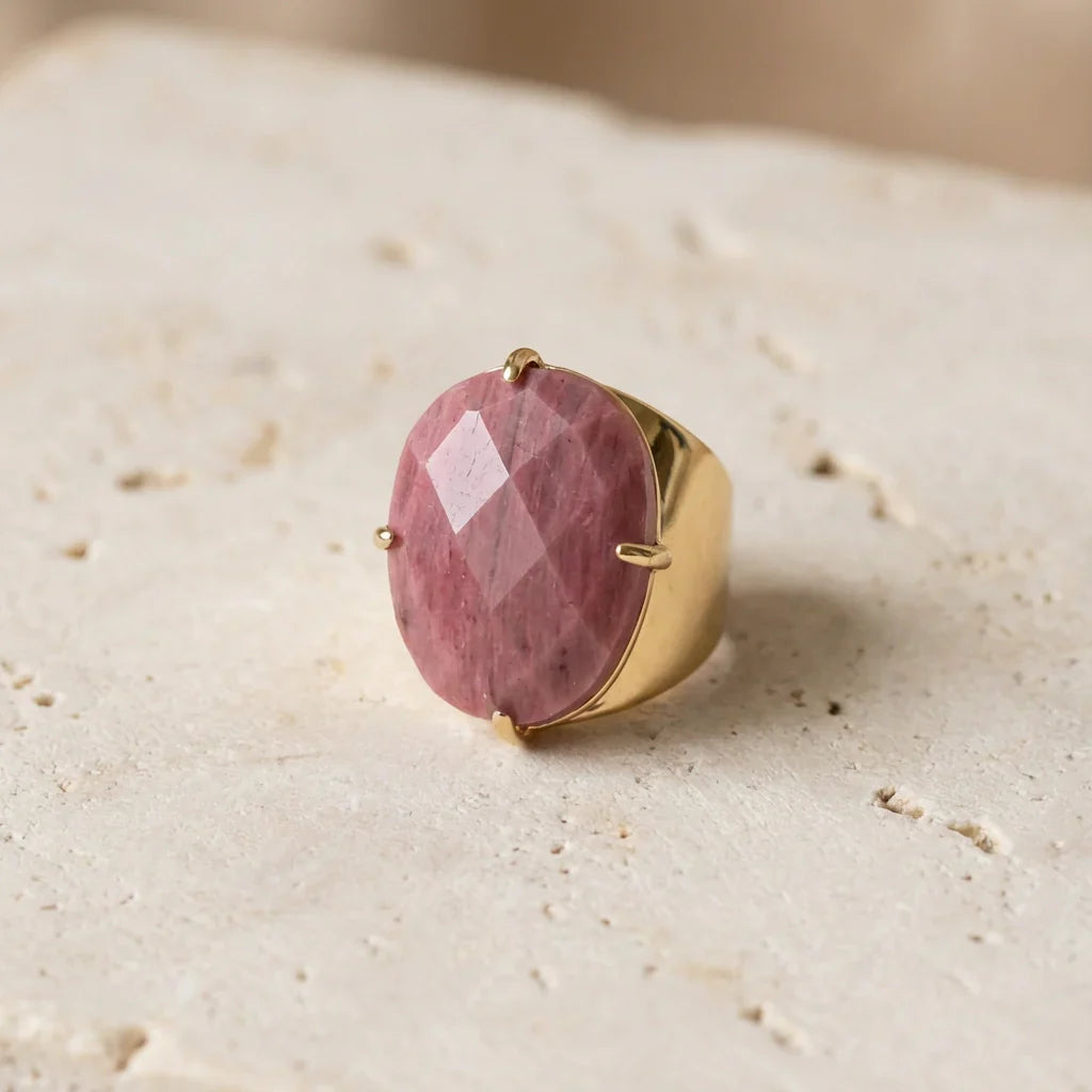 Rhodonite Positivity Ring