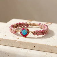 Woven Imperial Heart Bracelet