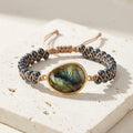Labradorite + Hematite