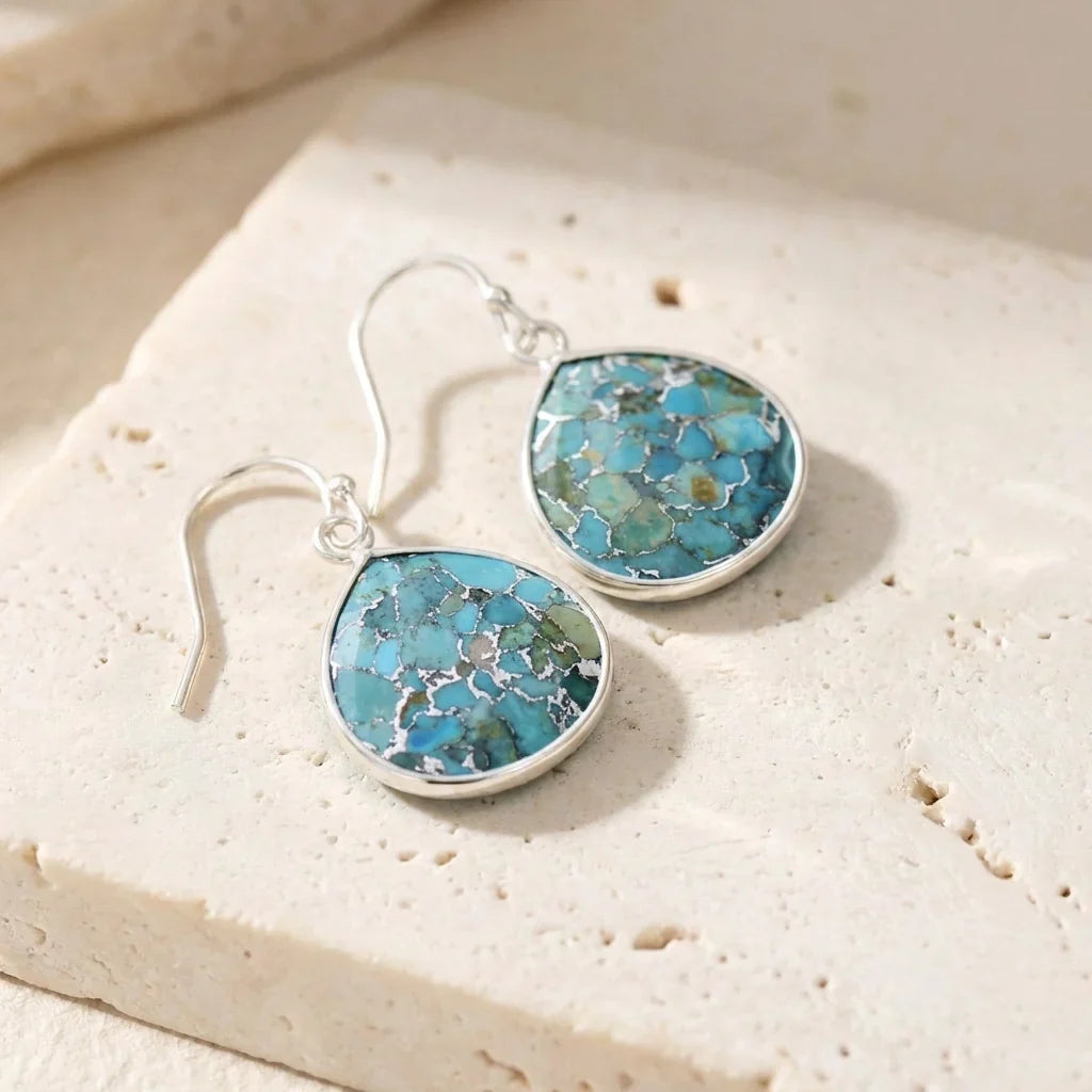 Healing Turquoise Earrings