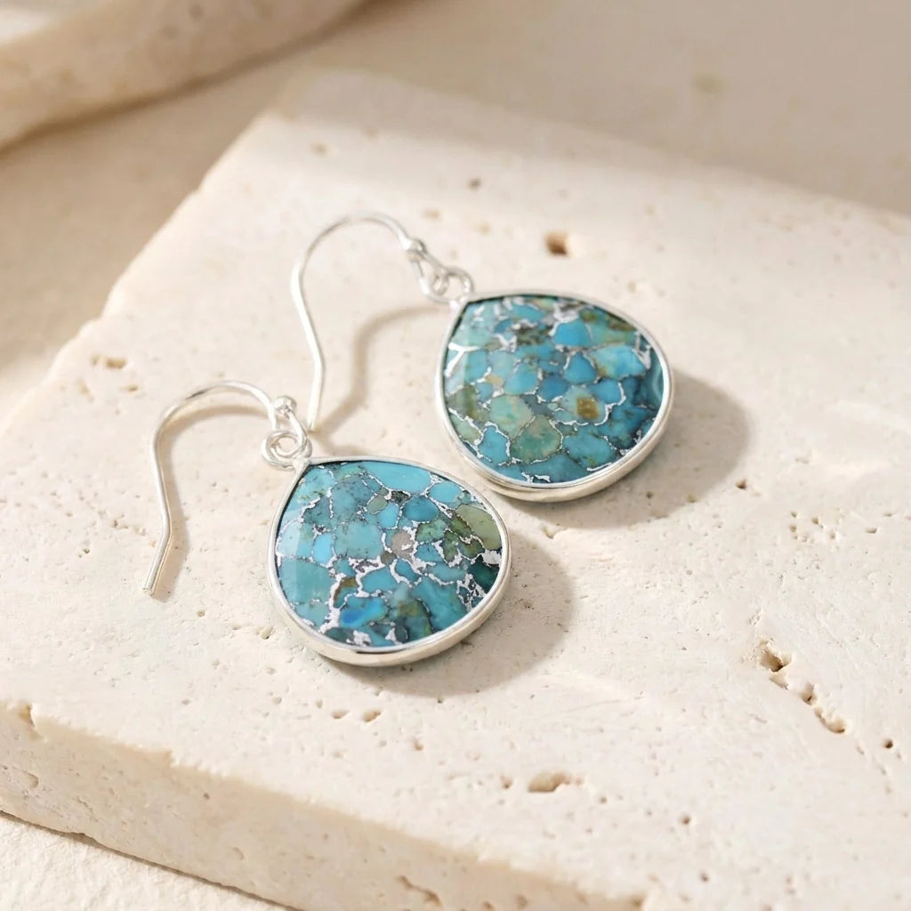 Healing Turquoise Earrings