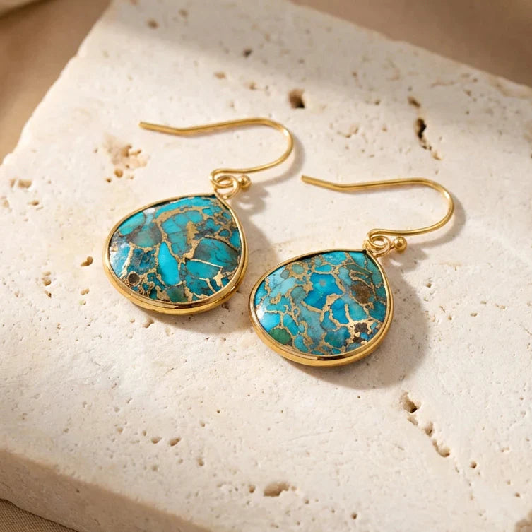Healing Turquoise Earrings