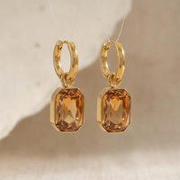 Bold Champagne Earrings