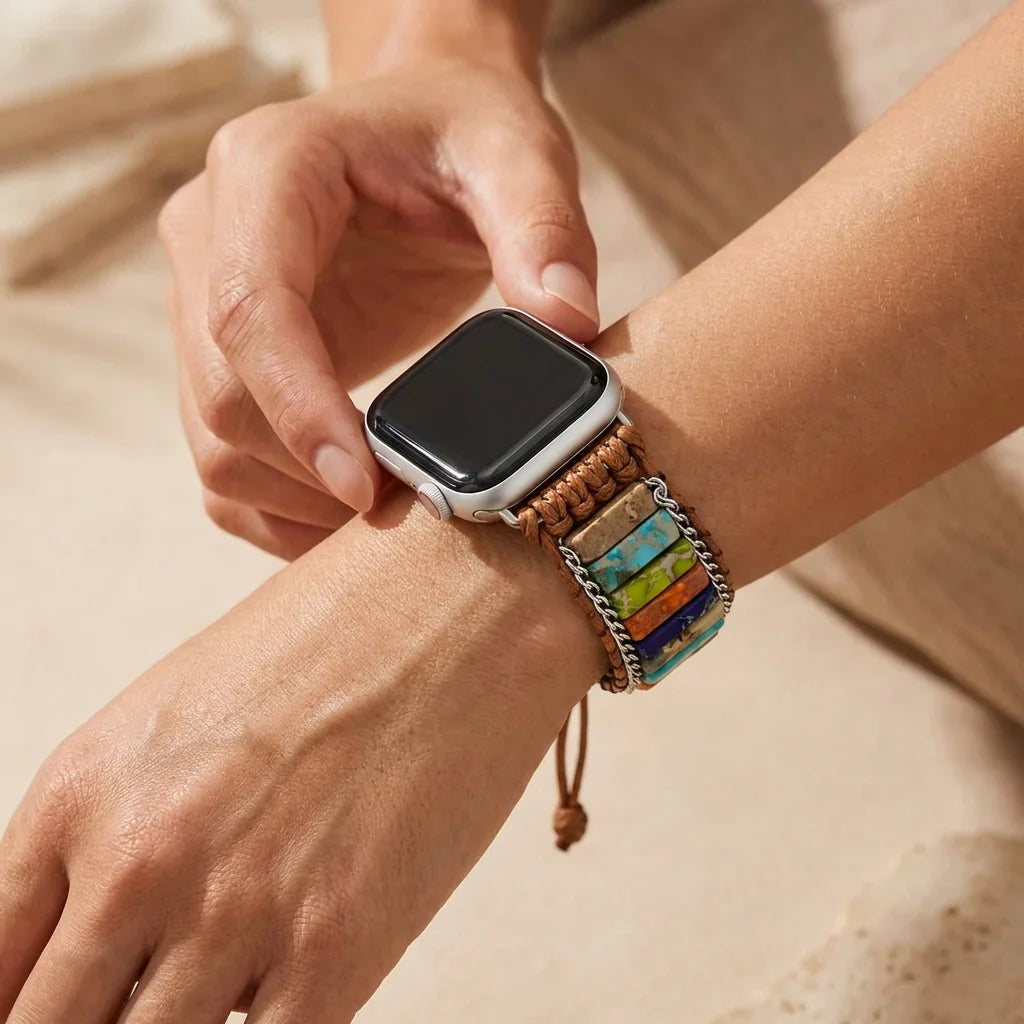 Healing Chakra Fitbit Watch Band