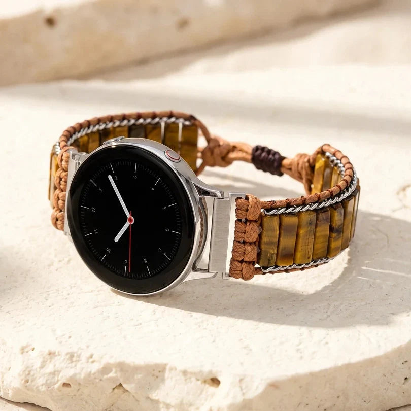 Powerful Tiger's Eye Samsung Watch Band