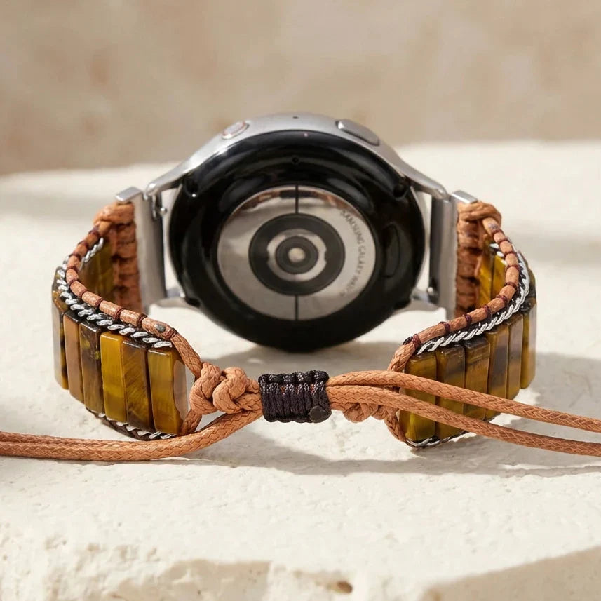 Powerful Tiger's Eye Samsung Watch Band