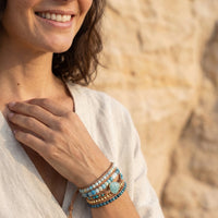 Expressive Amazonite Bracelet