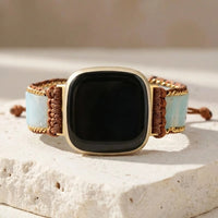 Amazonite Honesty Fitbit Watch Band