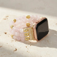 Healing Rose Quartz Apple Watch Band