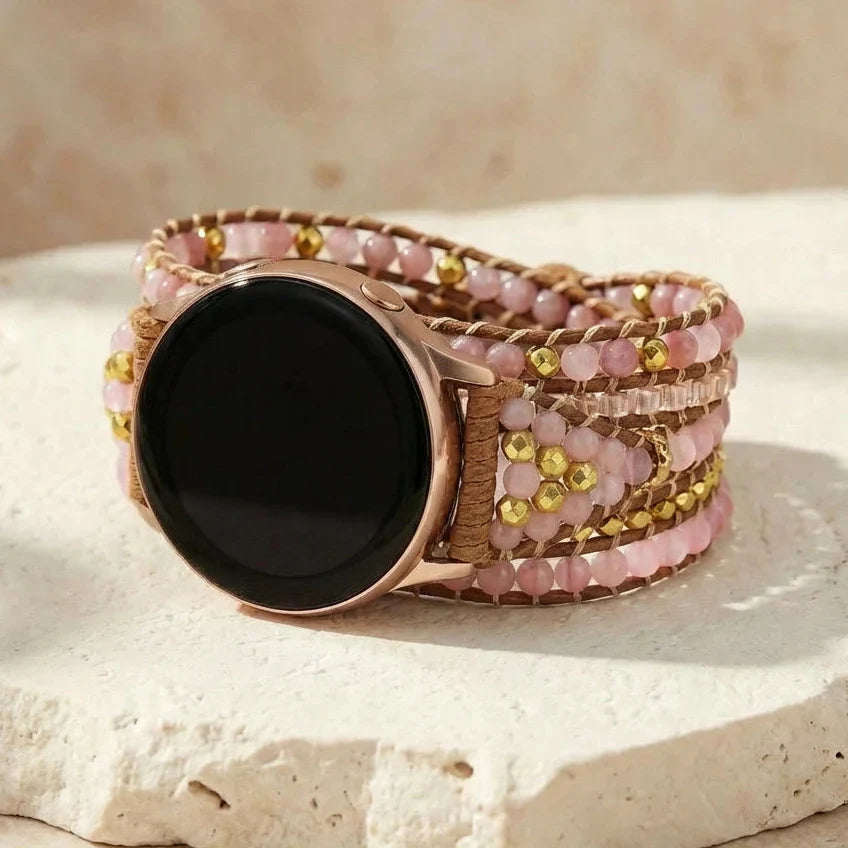 Rose Quartz Love Samsung Watch Straps