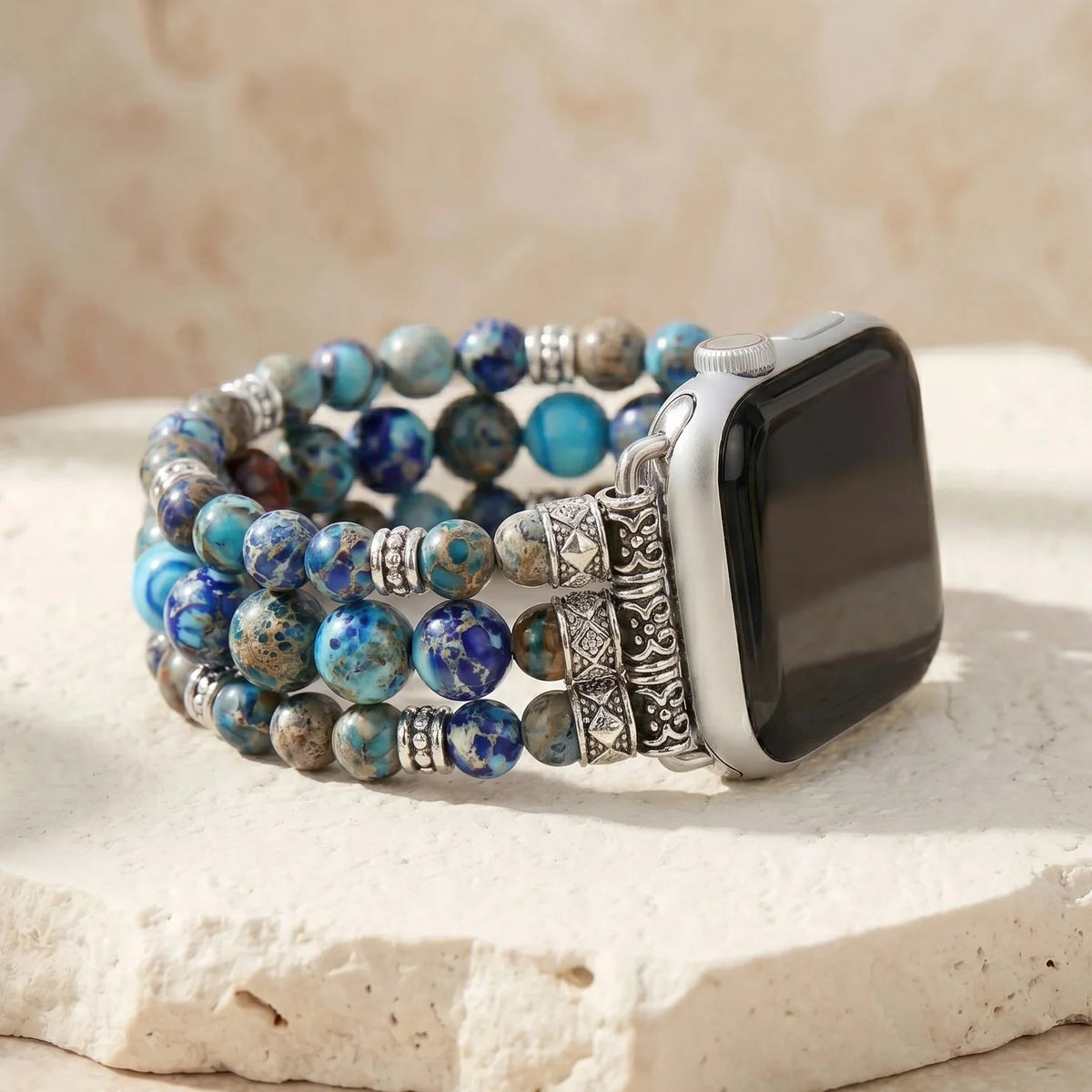 Oceanic Jasper Apple Watch Band