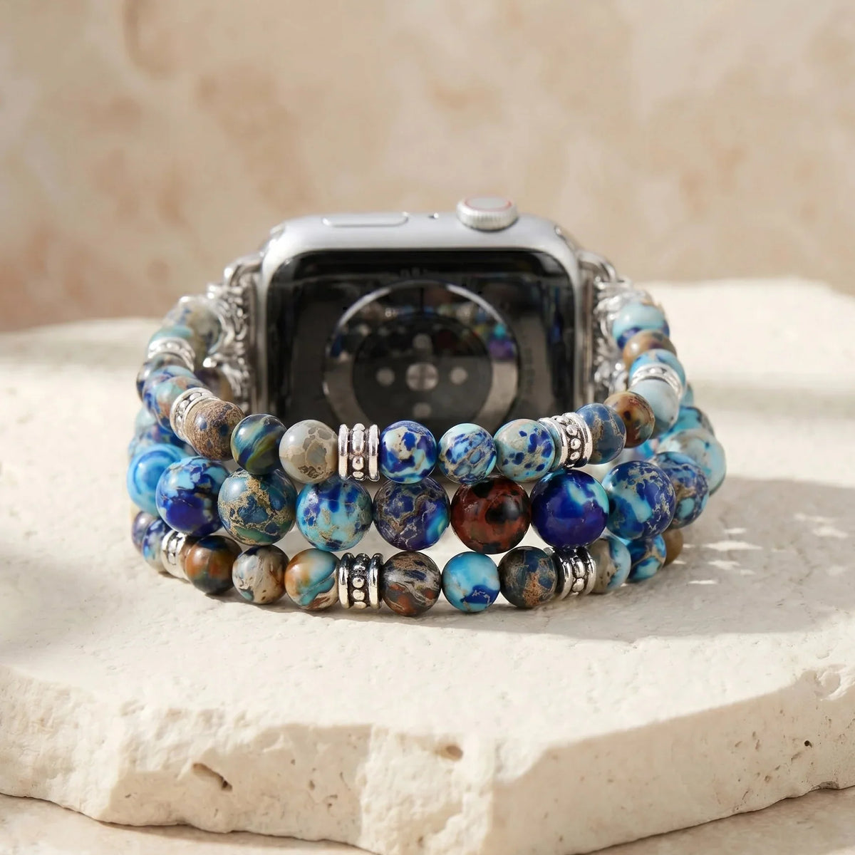 Oceanic Jasper Apple Watch Band