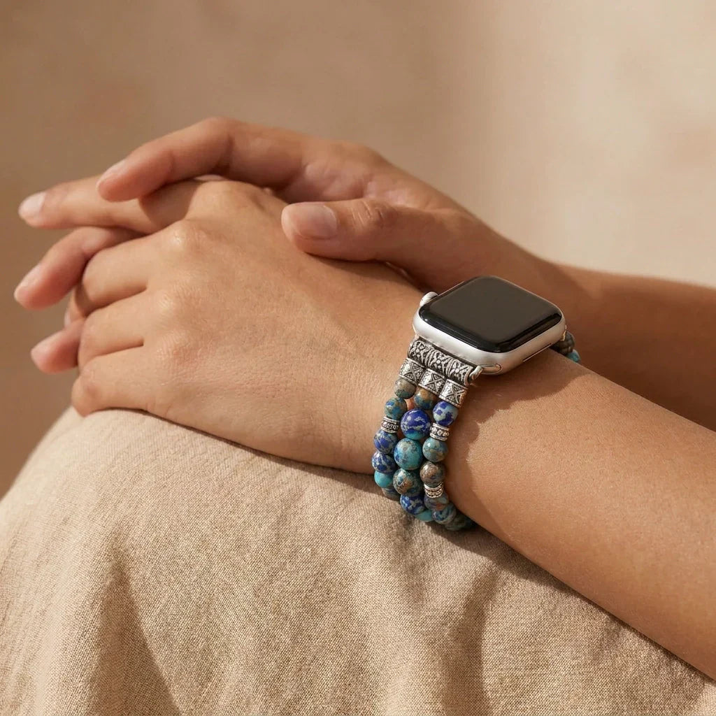 Oceanic Jasper Apple Watch Band