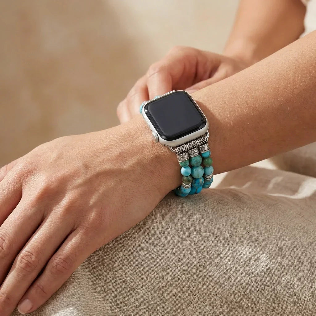 Calming Jasper Apple Watch Band