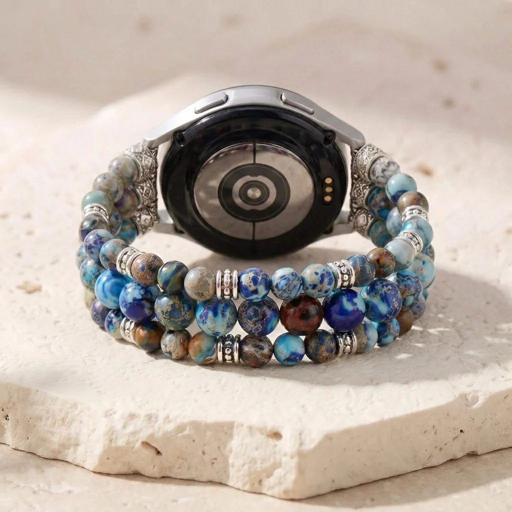 Oceanic Jasper Samsung Watch Band