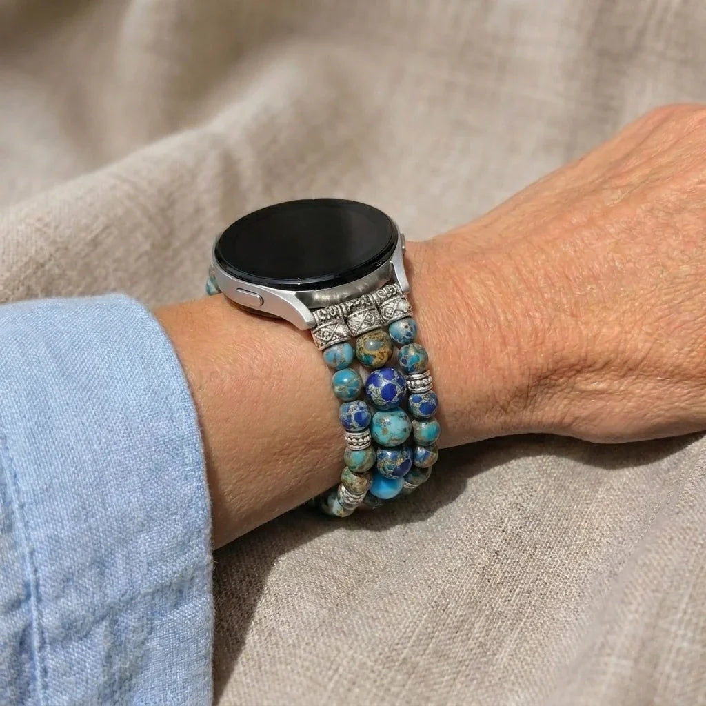 Oceanic Jasper Samsung Watch Band
