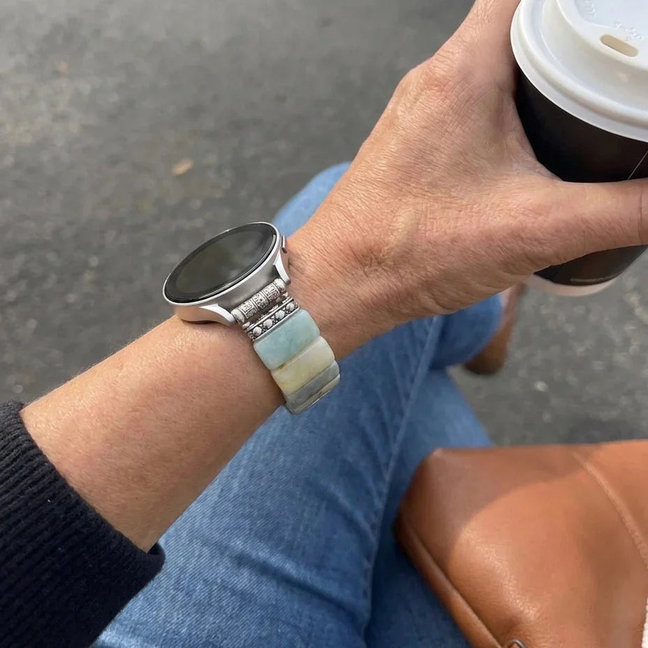 Harmony of Amazonite Samsung Watch Band