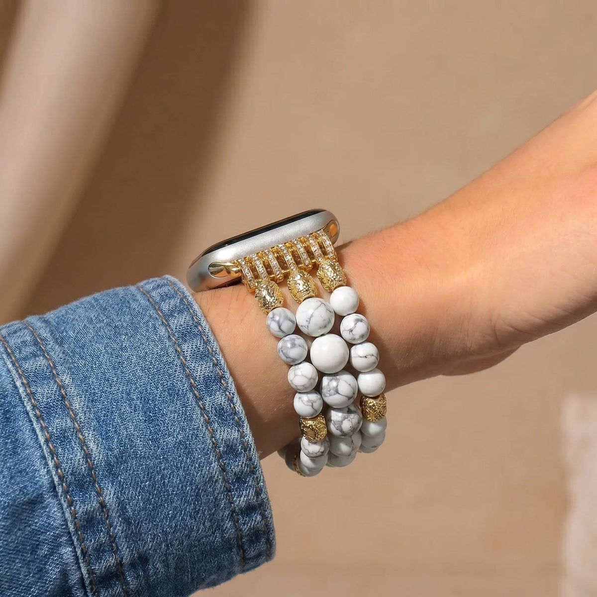 Pure Howlite Apple Watch Band